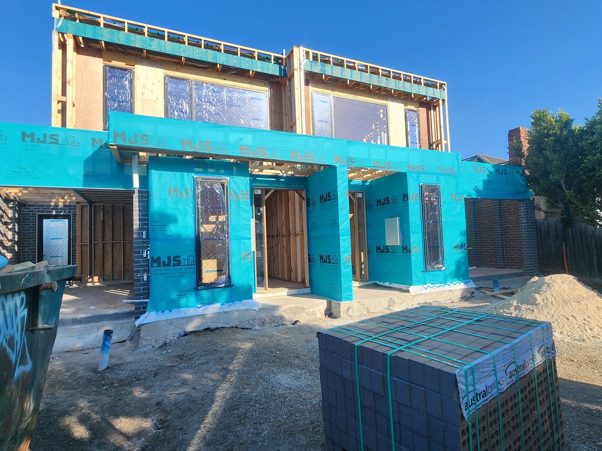 Extension insulation works